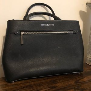 Michael Kors black cross-body